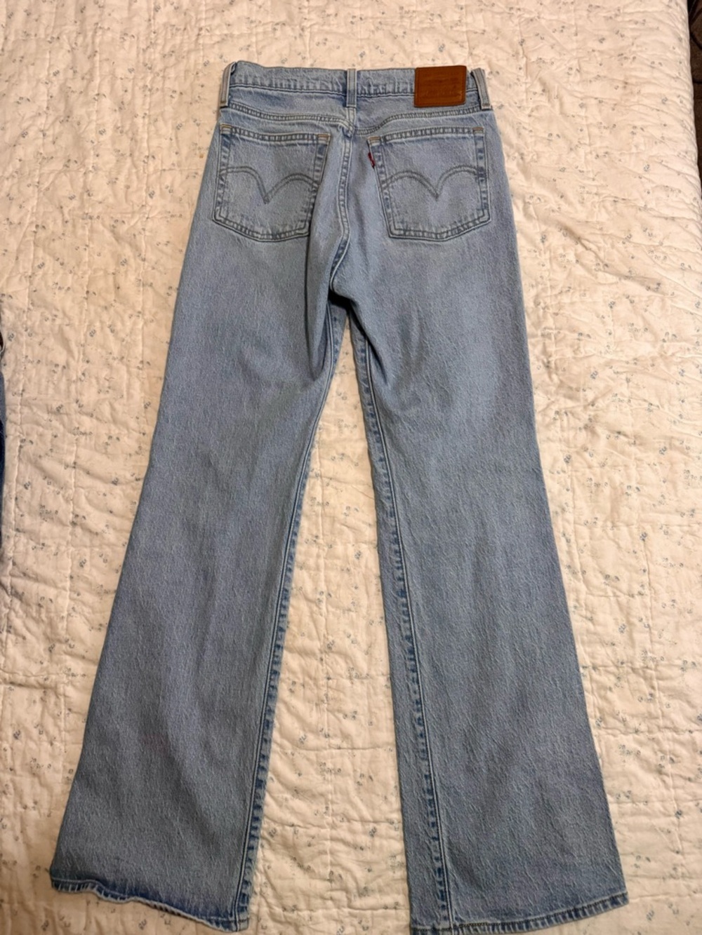 LEVI's Wedgie Bootcut Jean 27 LIKE NEW - Picture 11 of 13